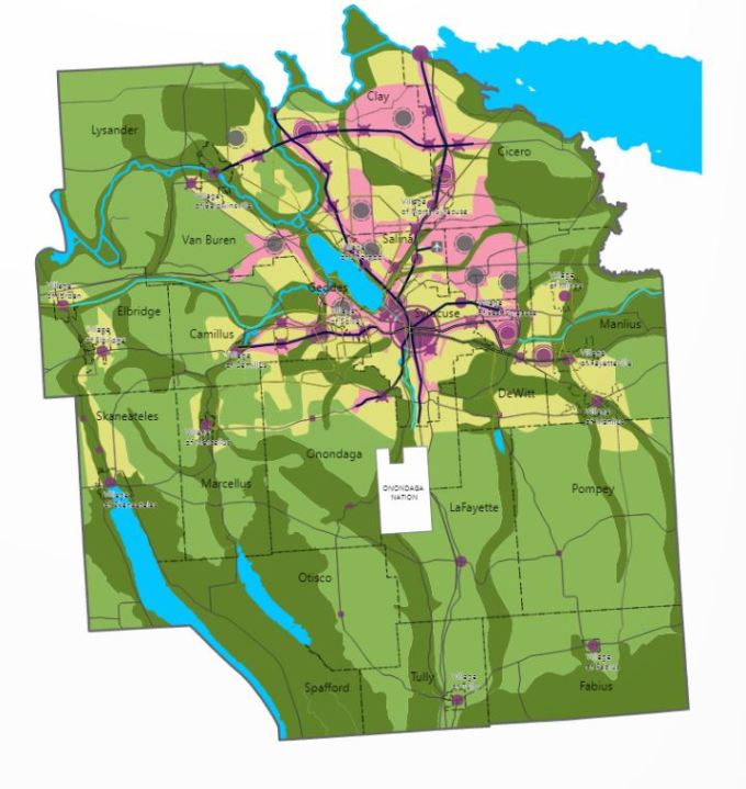 Onondaga County Land Use Map 